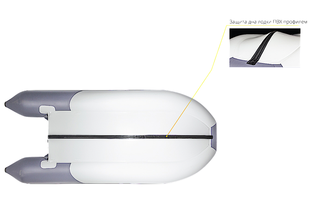 Лодка ПВХ Мастер Лодок Ривьера Компакт 3600СК "Комби" -