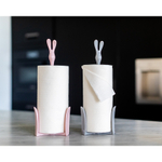 Держатель для бумажных полотенец Кролик Роджер, organic, серый