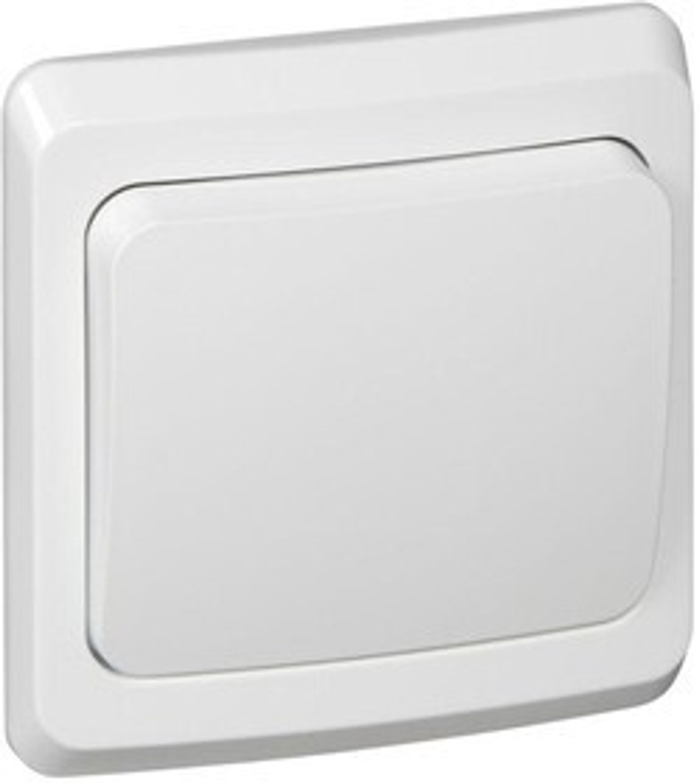 Выключатель 1-кл. СП 10А IP20 белый