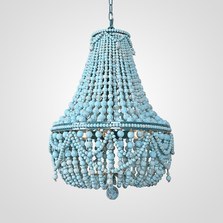 Подвесная люстра Chanteuse Chandelier Turquoise