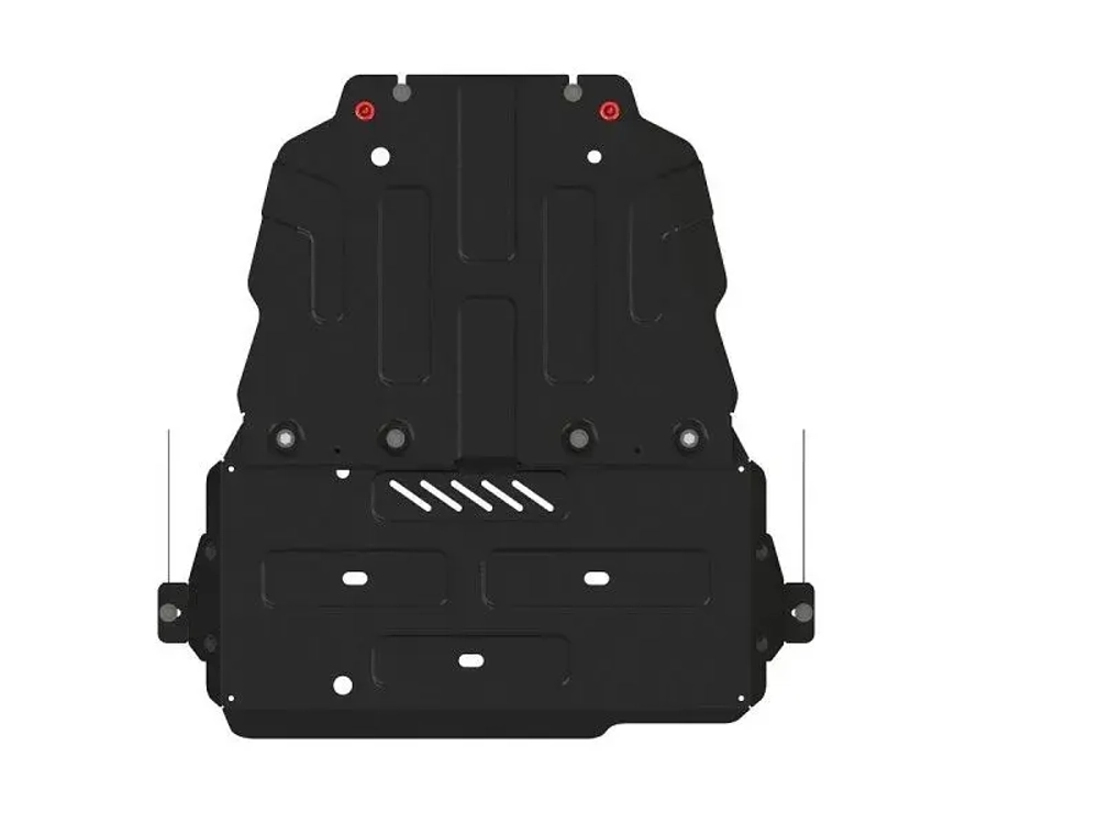 Защита КПП и РК Sheriff для Toyota 4runner V 2013- арт.24.4773
