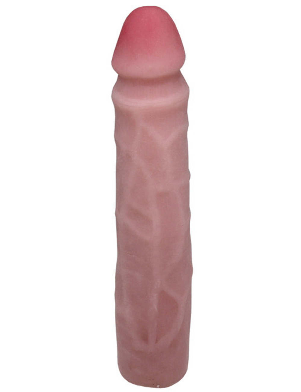 Крупный фаллоимитатор UltraSkin Romantic с гнущимся хребтом (Цвет: телесный)
