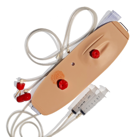 Тренажер-накладка по уходу за стомами