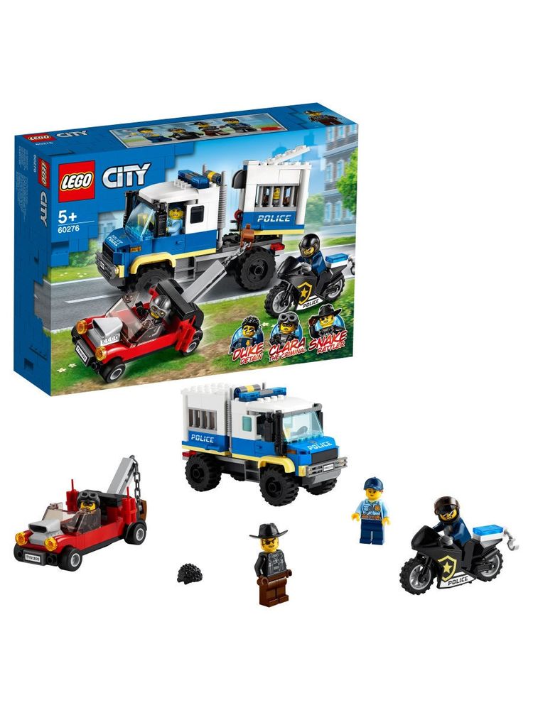 Конструктор LEGO City Police 60276 Транспорт для перевозки преступников