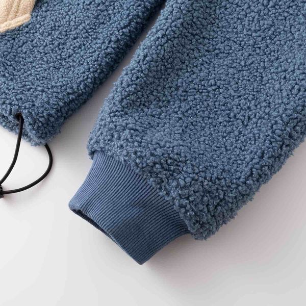 Худи Little Lamb синий/песочный - фото 3