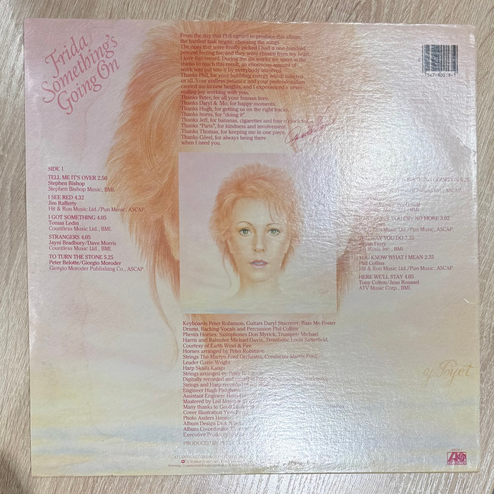 Виниловая пластинка Frida ‎– Something's Going On LP