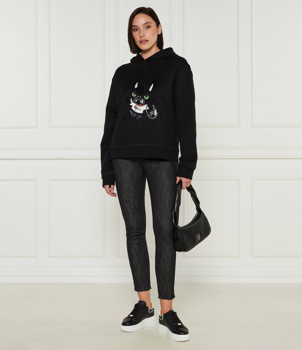 Худи Dsquared2 - черный(S75GU0550 S25516)