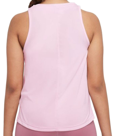 Футболка для девочки теннисная Nike Dri-Fit One Training Tank - pink foam/elemental pink