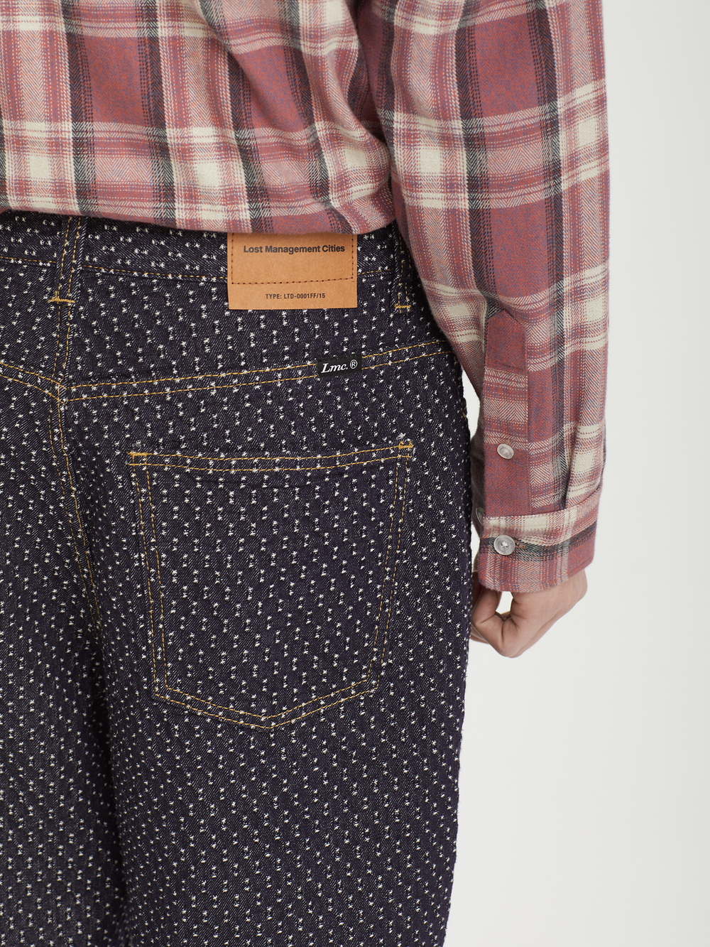 Мужские Джинсы Pocket Stitch