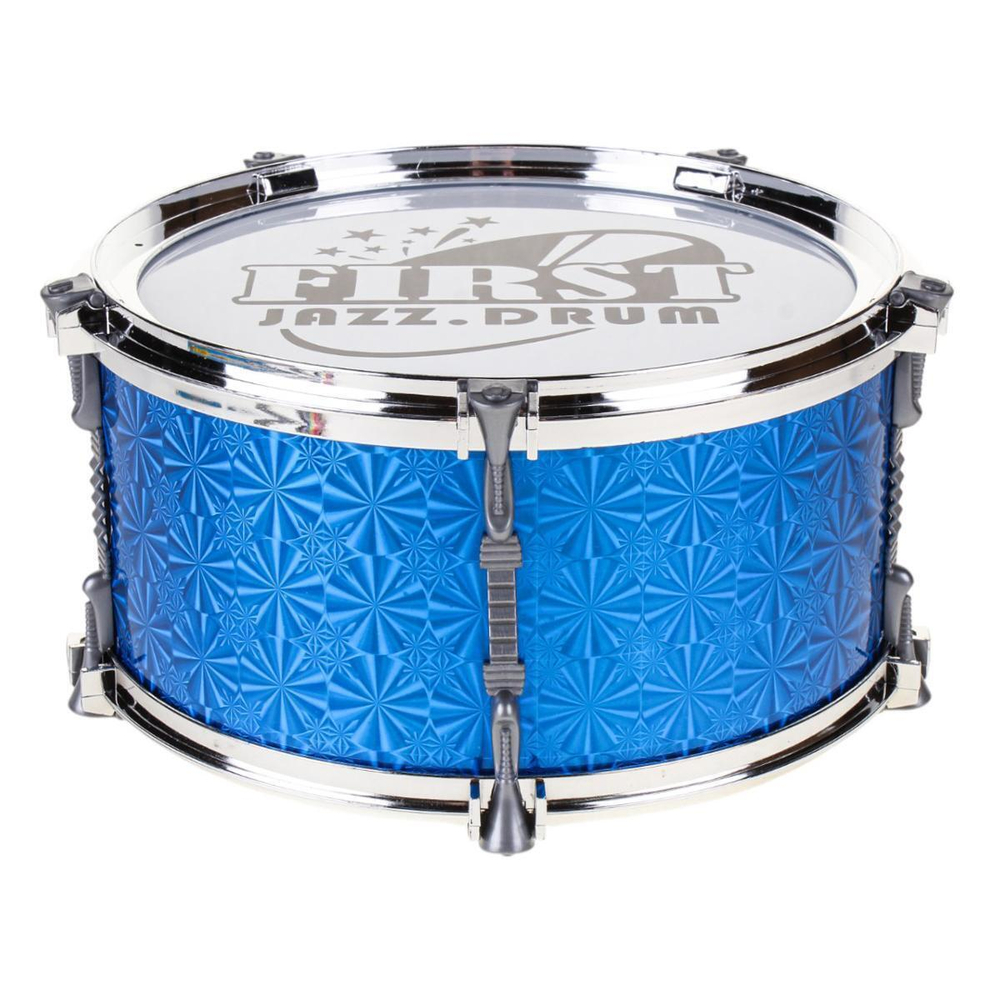 Барабан 22см, цвет синий, пакет 2253