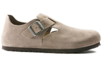 Birkenstock London Suede Leather "Taupe"