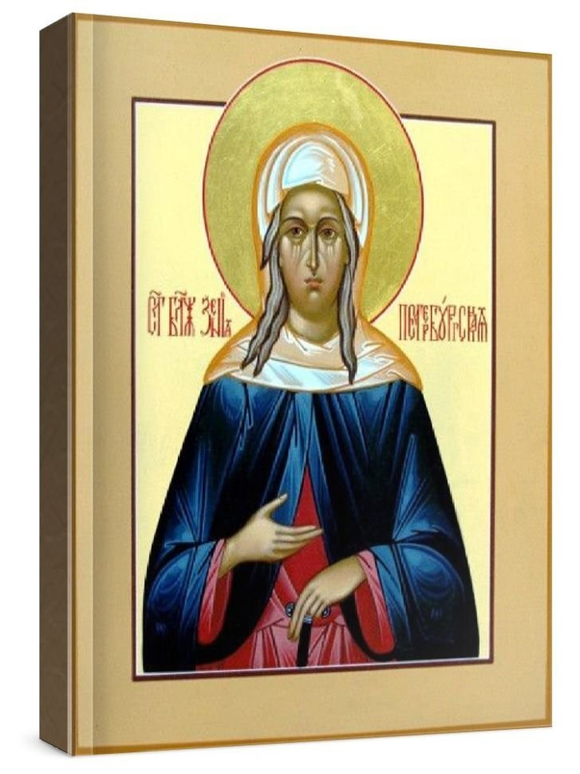 Ксения Петербургская (рукописная икона)