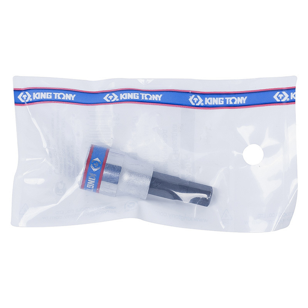 KING TONY (302507) Насадка (бита) торцевая 3/8", L = 50 мм, HEX, 7 мм