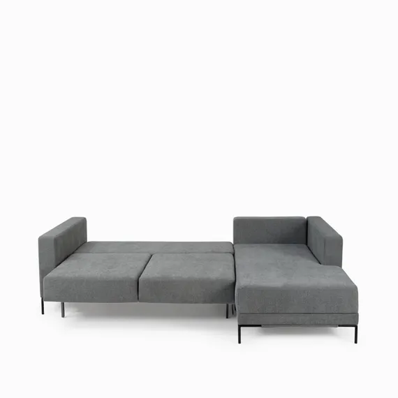 Диван раскладной Colston правосторонний 288 см, темно-серый