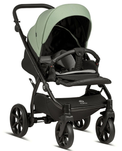 Детская коляска Tutis Uno 5 Plus Earth collection 3 в 1 с автокреслом Elo Lux EduSky Black 1402037 Matcha