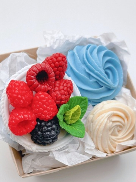 Набор мыла «Чашка с ягодами, блюскай»