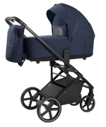 Коляска Carrello Alfa CRL-6522 2025 Vega CRL-14101 Absolute Black 3 в 1 Denim Blue
