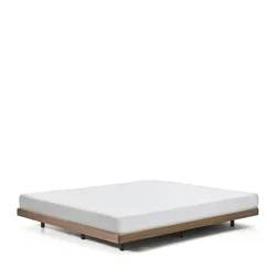 Основание кровати Norlen 160x200 см, темный орех