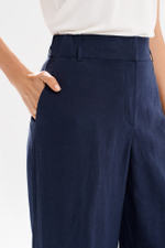 31257 Брюки женские (темно-синий)