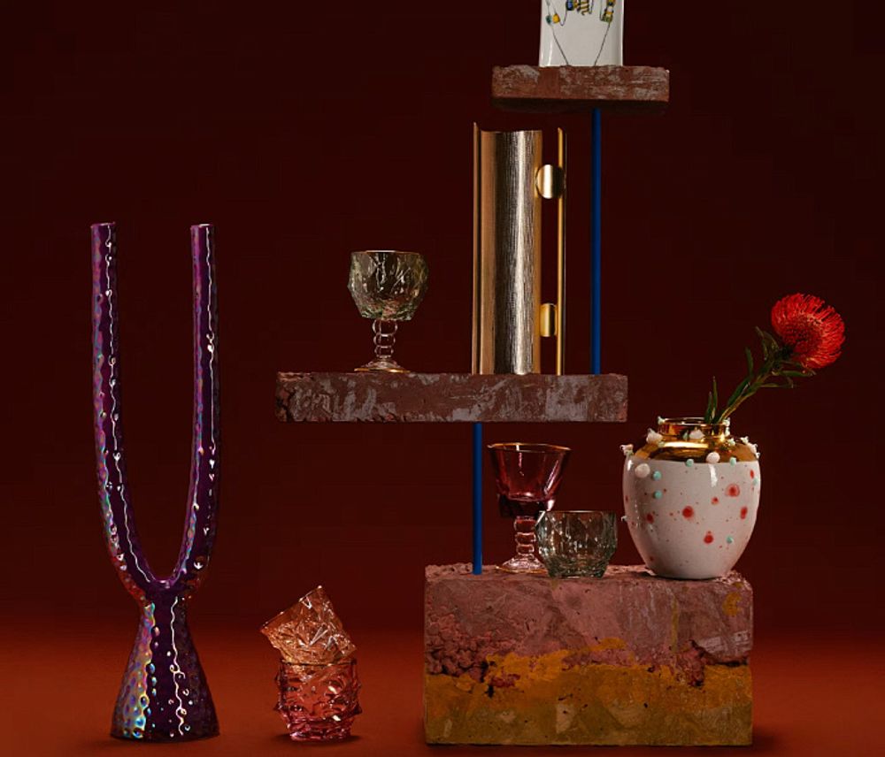 Бокал для виски "Дольче Вита" фиолетовый