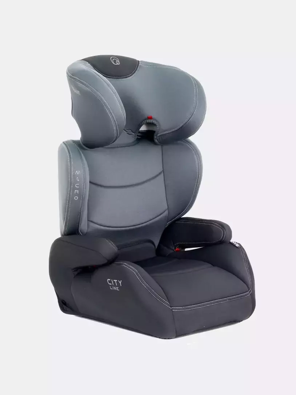 Автокресло 1020 "MACRO" City line (гр.2-3/15-36кг.) Grey