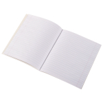 Тетрадь 12л., линия, Alingar, скрепка, блок офсет, 100% белизна, мелованный картон (стандарт), "Милые девочки"