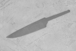 Заготовка для ножа, сталь M390 2,6мм. Модель "Аппарель ГУ135" с клинком 135мм, ТО 62-63HRC