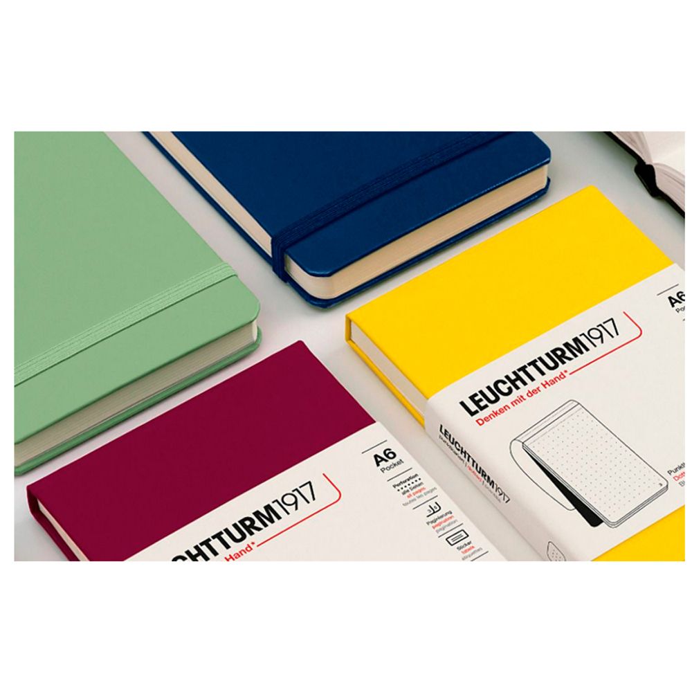 Блокнот Leuchtturm1917 Portrait Pocket A6 нелинованный