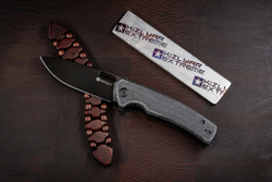 Нож SENCUT Vesperon сталь 9Cr18MoV рукоять Black Canvas Micarta