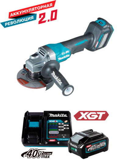 Угловая шлифовальная машина с диском 125 мм XGT® Makita GA029GZ(R)