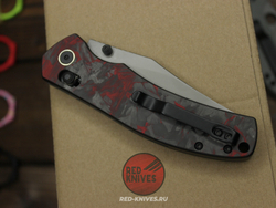 GT KNIVES Т042 - на клинке ламинат VG10/420HC, рукоять мраморный карбон