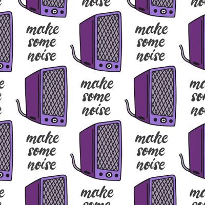 Колонки make some noise, музыкальный динамик, сабвуфер