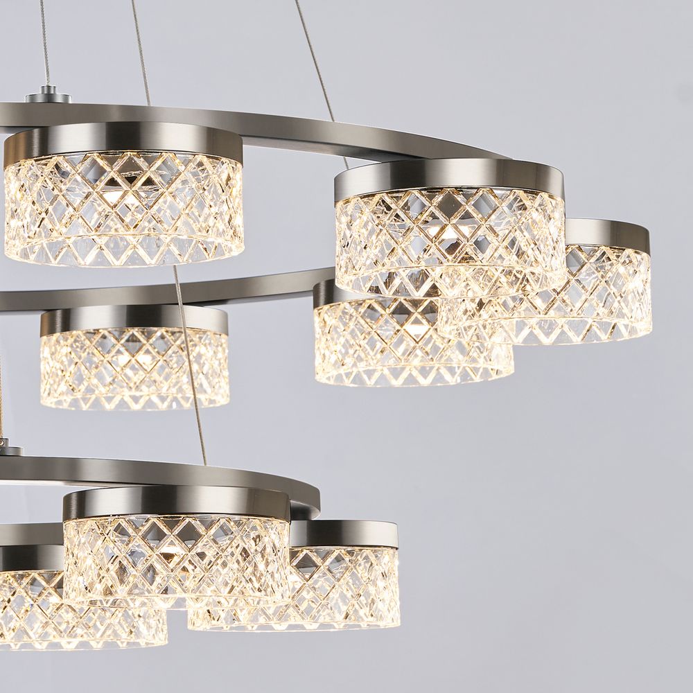 Люстра MD21020075-16B satin nickel