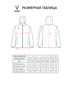 Куртка утепленная ESSENTIAL PerFormPROOF Padded Jacket, темно-синий