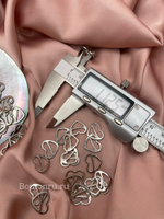 Регуляторы сердечки серебро