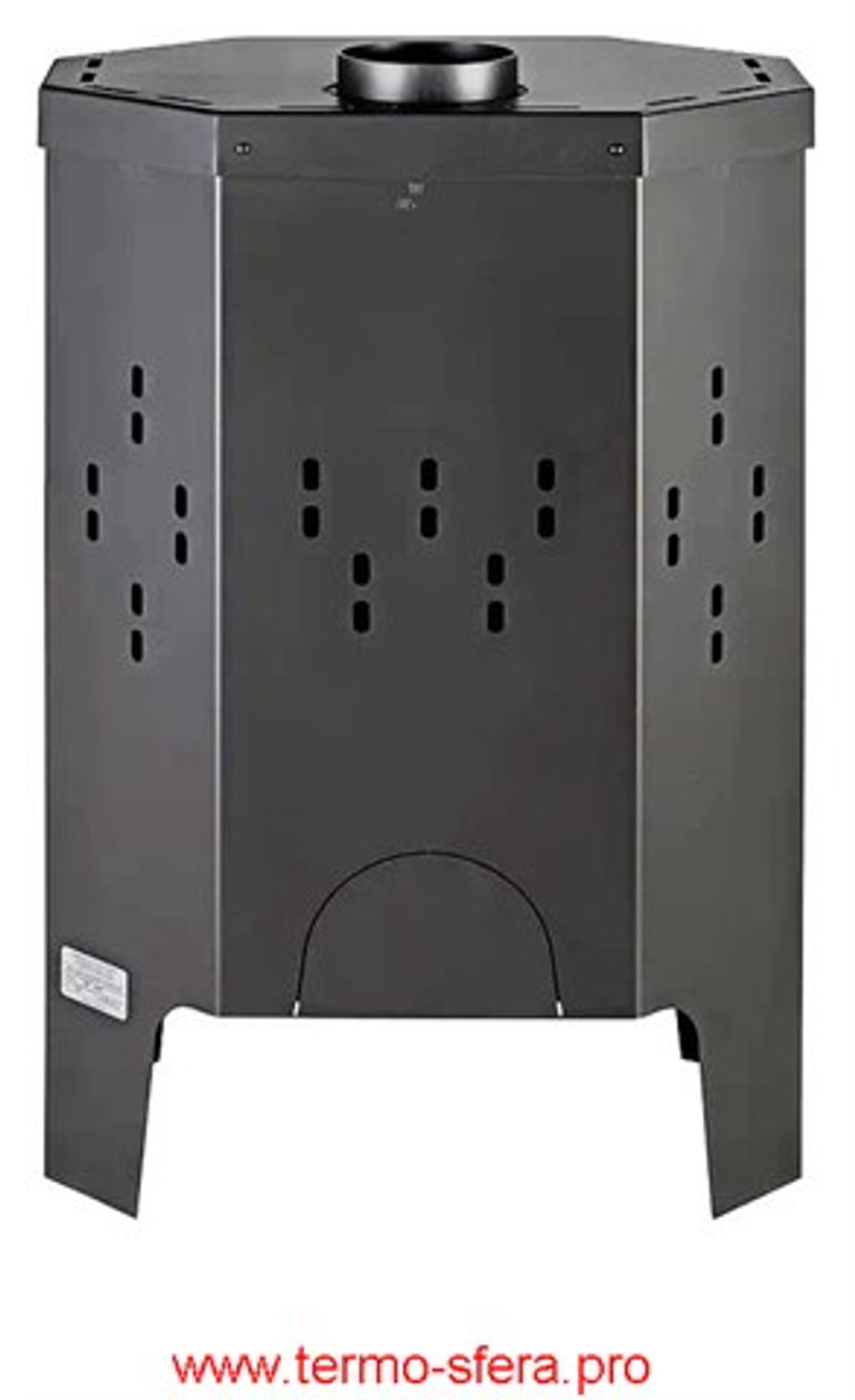 Печь-камин БАВАРИЯ ПРИЗМАТИК пристенно угловой