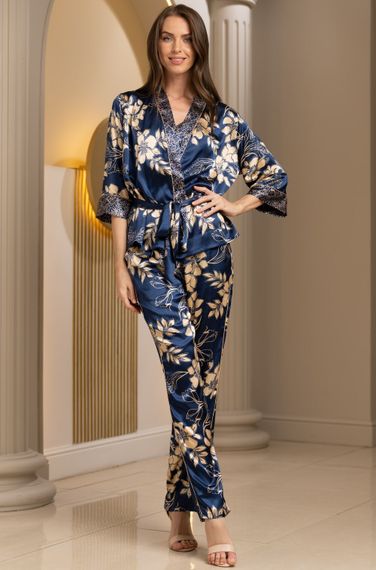 Пижама Mia-Amore 8424 &quot;Blue-Marine&quot;
