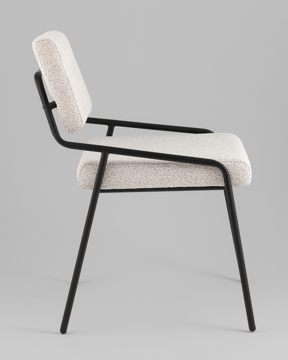 Стул Теллинг шенилл серо-бежевый