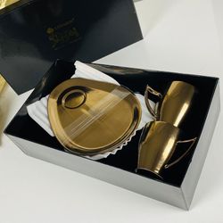 Lenardi 232-012 Набор из 2 чашек с блюдцами 250мл ВИНТАЖ в под.уп.(х8)Фарфор