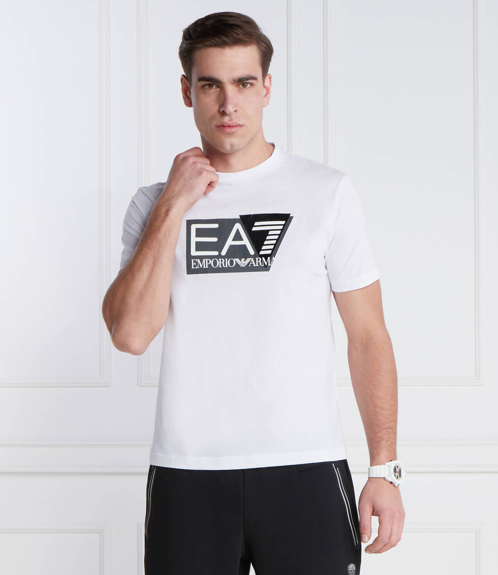Футболка EA7 - белый(3DPT81 PJM9Z)