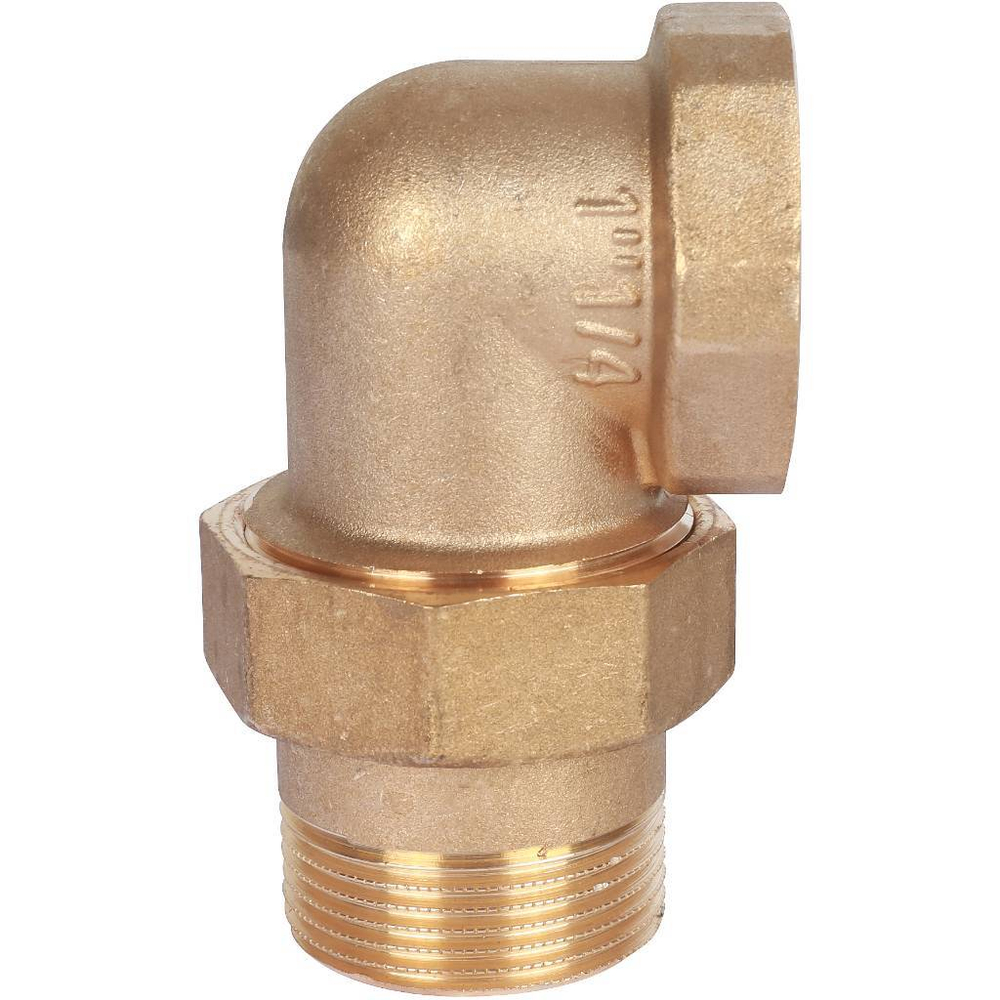 Американка STOUT угловая 1 1/4" ВР/НР O-Ring уплотнение