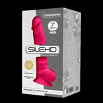 Фаллоимитатор SileXD Model 1 7 на присоске фуксия 17,5 см