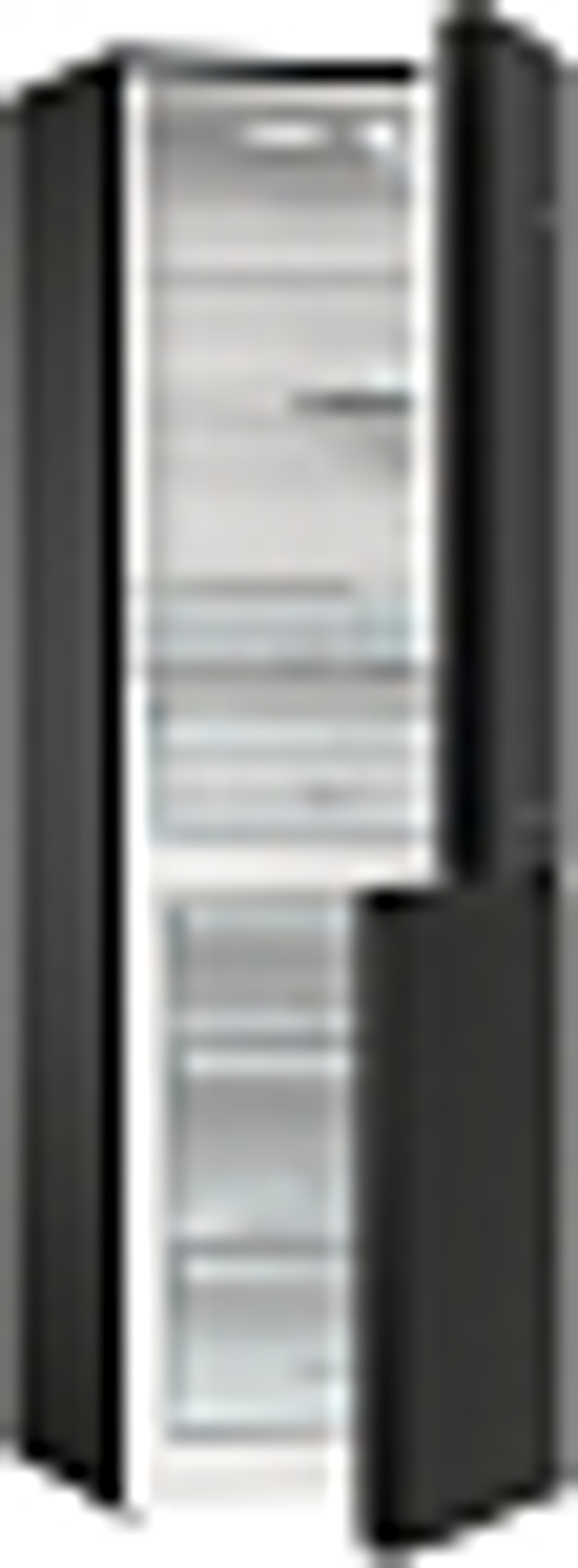 Отдельностоящий двухкамерный холодильник Gorenje RK6191SYBK