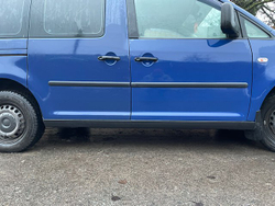 Накладка на пороги Volkswagen Caddy 3