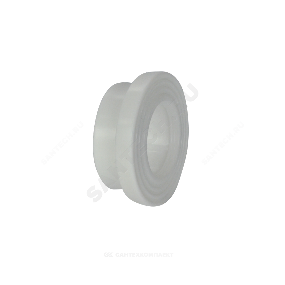 Бурт PP-R под фланец белый Дн 75 внутренняя пайка (D=94,5мм) VALFEX 10189075