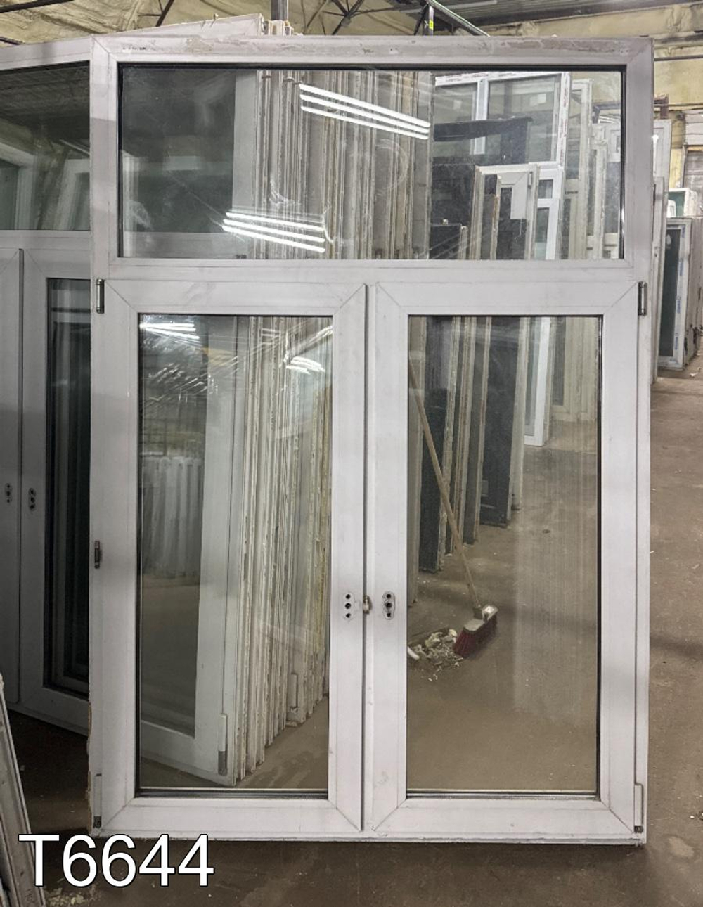 Окно Пластиковое Б/У 1870 (1360)(в) x 1300(ш)