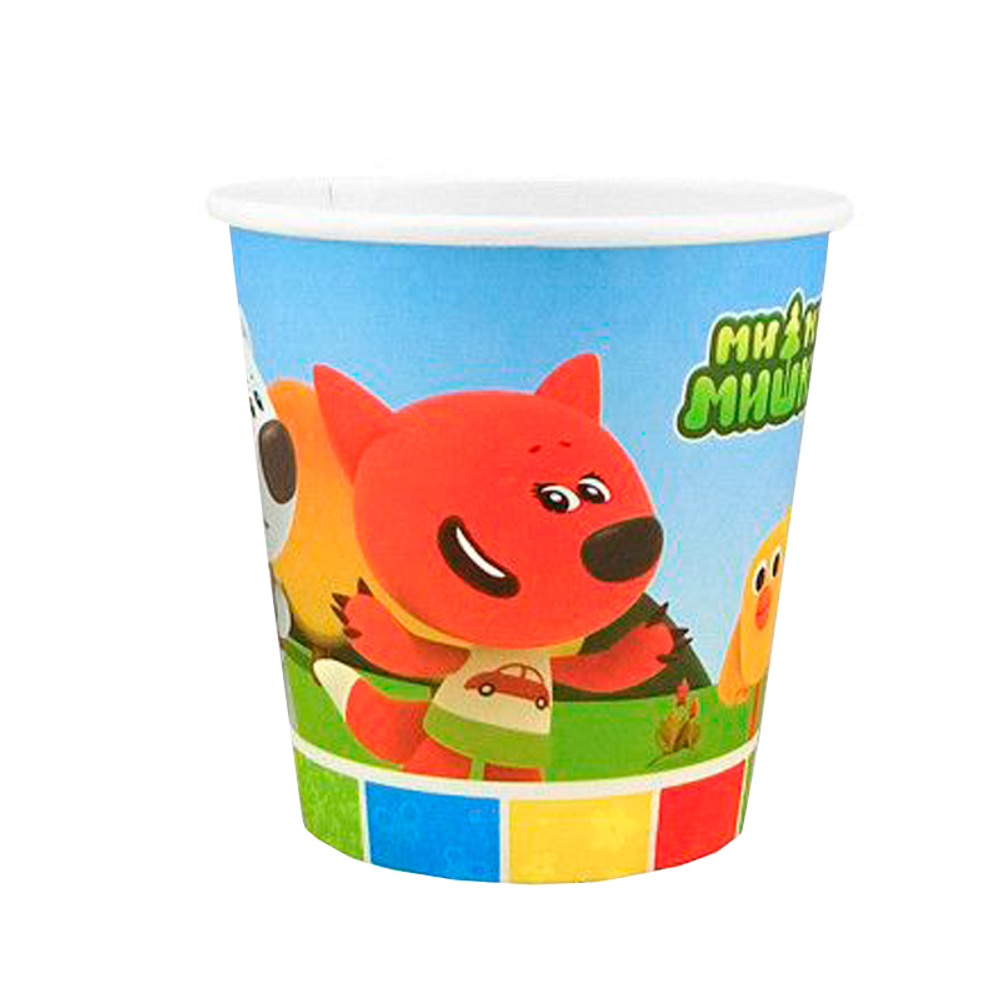 Стаканы бумажные Ми-ми-мишки Набор 6шт.