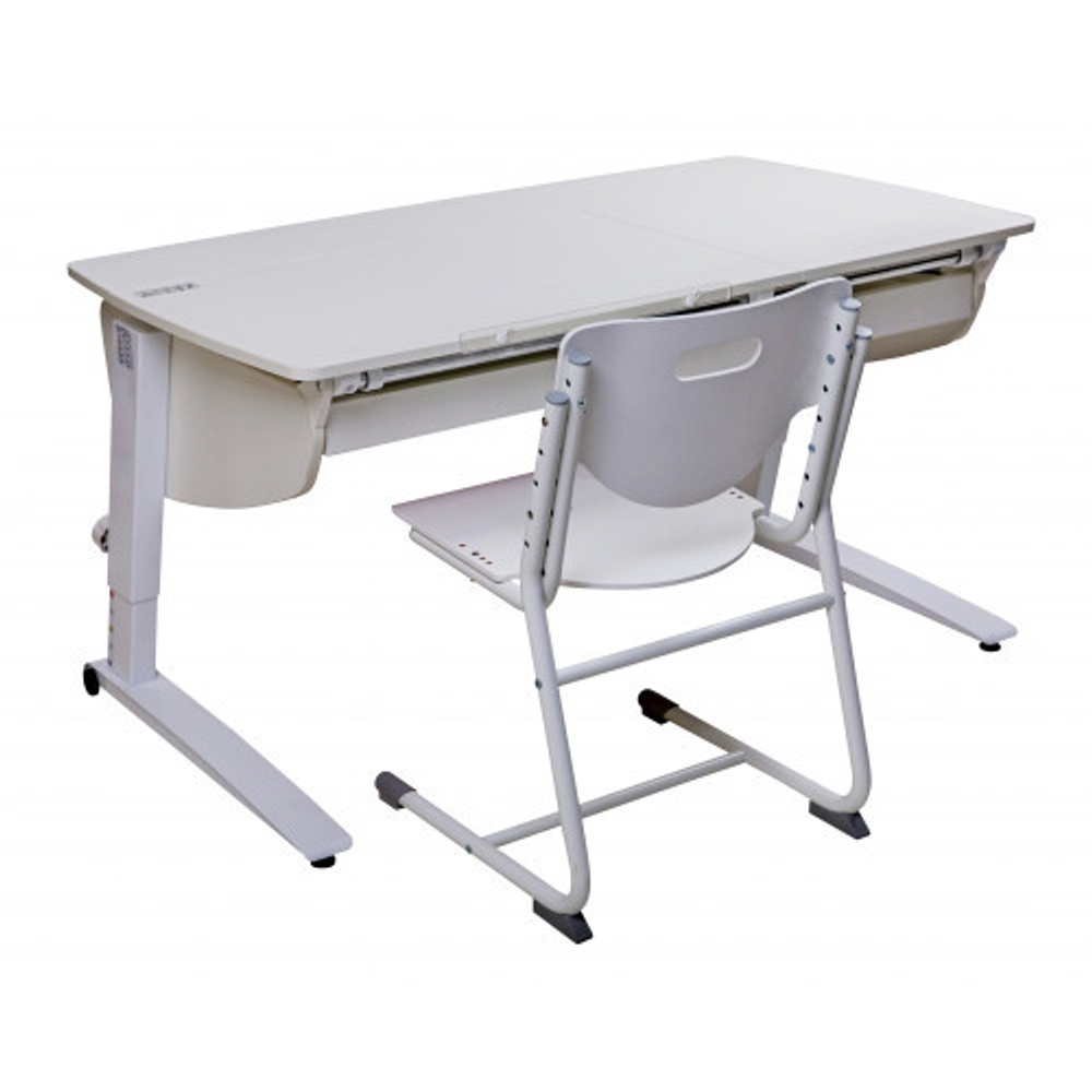 Растущая парта Астек Лидер Прайм с выдвижным ящиком (1200×700 мм)