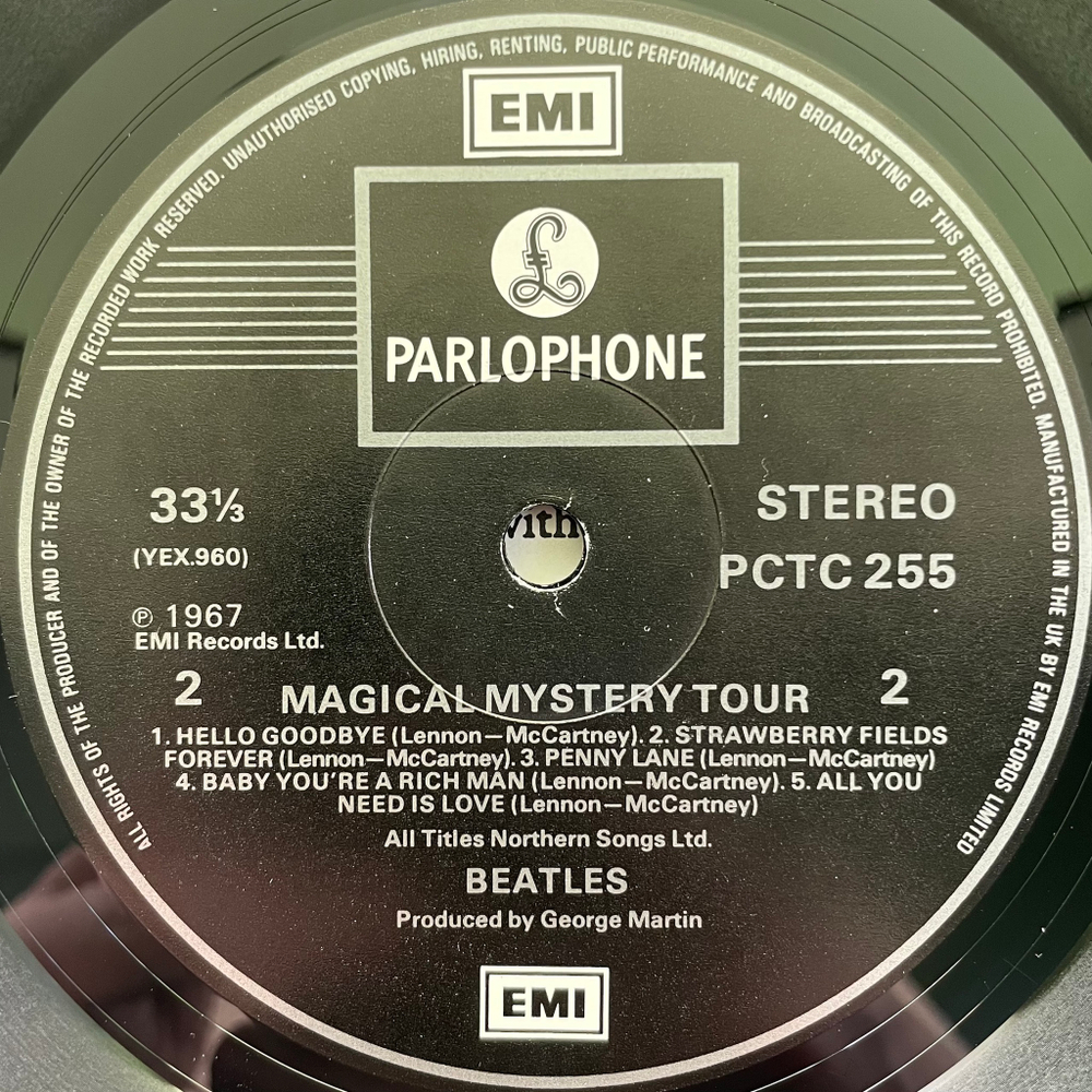 The Beatles ‎– Magical Mystery Tour (Англия 1980г.)