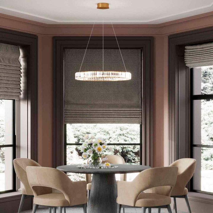 Подвесной светодиодный светильник Odeon Light Vekia 5015/45L